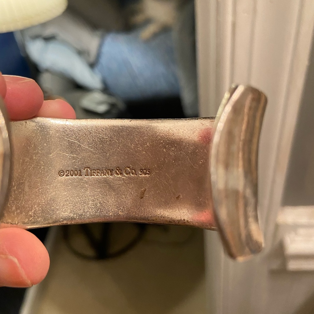 Wide Tiffany cuff